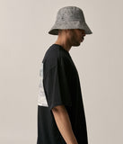 オベルー(OVERR) 18SU WATER WASHING GRAY BUCKET HAT