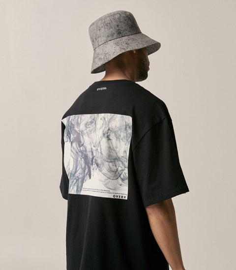 オベルー(OVERR) 18SU WATER WASHING GRAY BUCKET HAT