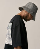 オベルー(OVERR) 18SU WATER WASHING GRAY BUCKET HAT