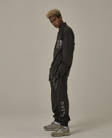 オベルー(OVERR) 18FW GRAY JOGGER PANTS