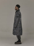 オベルー(OVERR) 17SS GRAY CAMO ZIPPER COAT