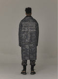オベルー(OVERR) 17SS GRAY CAMO ZIPPER COAT