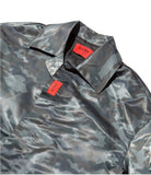 オベルー(OVERR) 17SS GRAY CAMO ZIPPER COAT