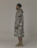 オベルー(OVERR) 17SS BEIGE CAMO ZIPPER COAT