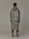 オベルー(OVERR) 17SS BEIGE CAMO ZIPPER COAT