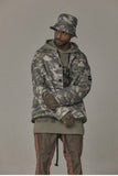 オベルー(OVERR) 17SS BEIGE CAMO ZIPPER COAT