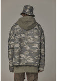 オベルー(OVERR) 17SS BEIGE CAMO ZIPPER COAT