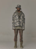 オベルー(OVERR) 17SS BEIGE CAMO ZIPPER COAT