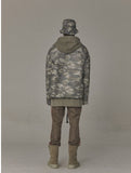 オベルー(OVERR) 17SS BEIGE CAMO ZIPPER COAT