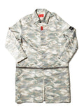 オベルー(OVERR) 17SS BEIGE CAMO ZIPPER COAT