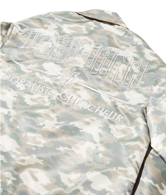 オベルー(OVERR) 17SS BEIGE CAMO ZIPPER COAT