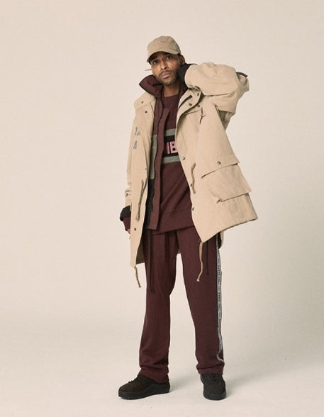 オベルー(OVERR) 17FW 3SCHEME BURGUNDY JACKET