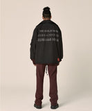 オベルー(OVERR) 17FW ARM SCHEME BLACK JACKET
