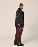 オベルー(OVERR) 17FW ARM SCHEME BLACK JACKET