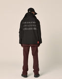 オベルー(OVERR) 17FW ARM SCHEME BLACK JACKET