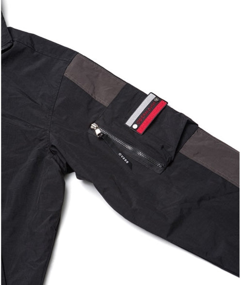 オベルー(OVERR) 17FW ARM SCHEME BLACK JACKET