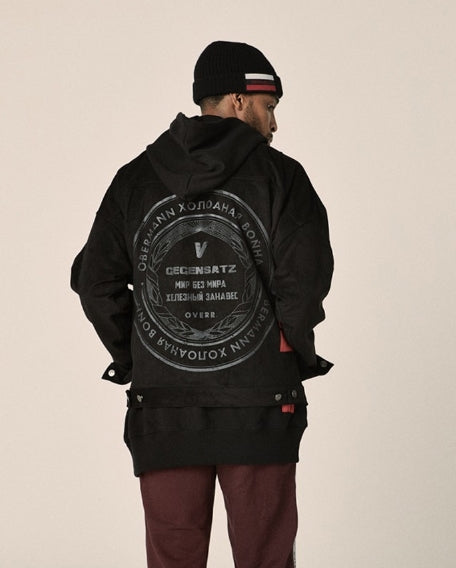 オベルー(OVERR) 17FW LAUREL BLACK JACKET
