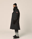 オベルー(OVERR) 17FW COATING BLACK TRENCH COAT