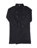 オベルー(OVERR) 17FW COATING BLACK TRENCH COAT