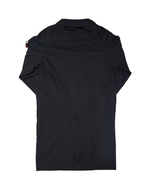 オベルー(OVERR) 17FW COATING BLACK TRENCH COAT