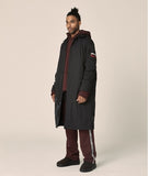 オベルー(OVERR) 17FW PRINTING BLACK COAT