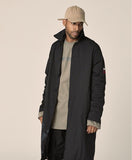 オベルー(OVERR) 17FW PRINTING BLACK COAT
