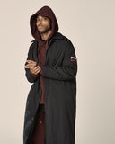 オベルー(OVERR) 17FW PRINTING BLACK COAT