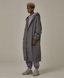 オベルー(OVERR) WASHING GRAY V RAIN COAT