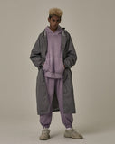 オベルー(OVERR) WASHING GRAY V RAIN COAT