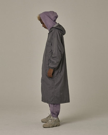 オベルー(OVERR) WASHING GRAY V RAIN COAT