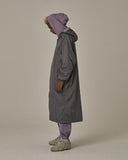 オベルー(OVERR) WASHING GRAY V RAIN COAT