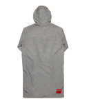 オベルー(OVERR) WASHING GRAY V RAIN COAT