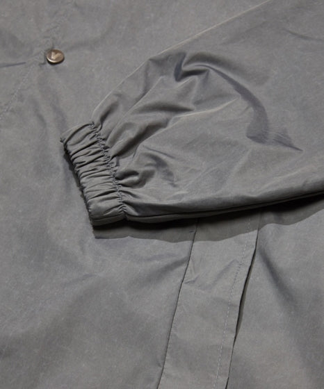 オベルー(OVERR) WASHING GRAY V RAIN COAT