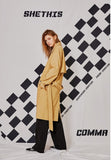シディスコンマ(SHETHISCOMMA) OVER TRENCH COAT