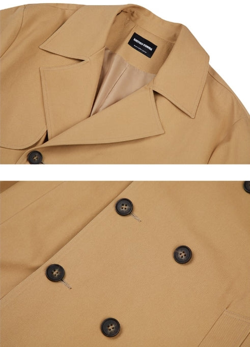 シディスコンマ(SHETHISCOMMA) OVER TRENCH COAT