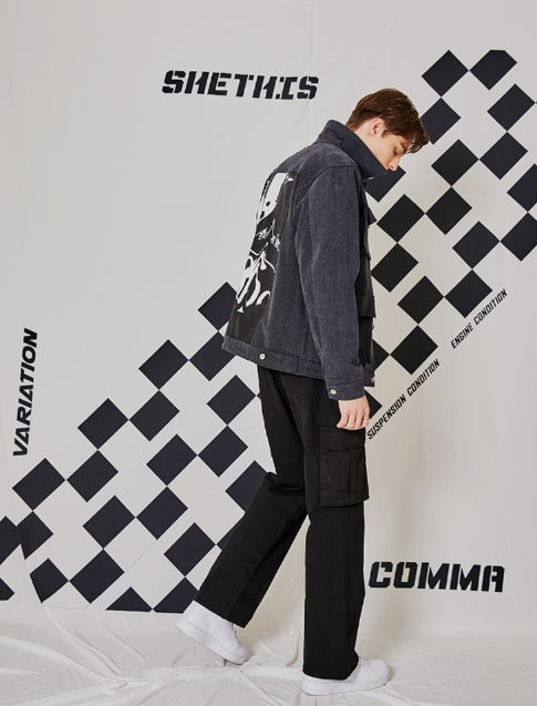 シディスコンマ(SHETHISCOMMA) F1 TRUCKER JACKET