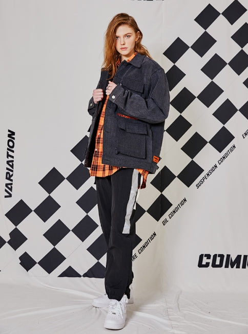 シディスコンマ(SHETHISCOMMA) F1 TRUCKER JACKET