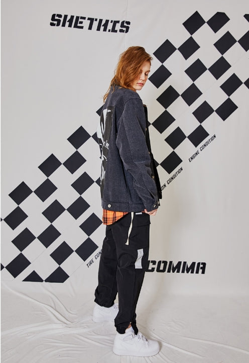 シディスコンマ(SHETHISCOMMA) F1 TRUCKER JACKET