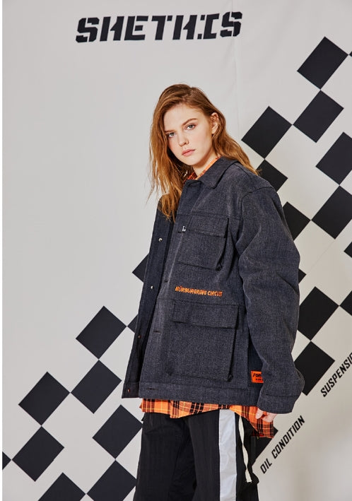 シディスコンマ(SHETHISCOMMA) F1 TRUCKER JACKET