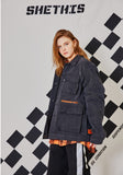 シディスコンマ(SHETHISCOMMA) F1 TRUCKER JACKET