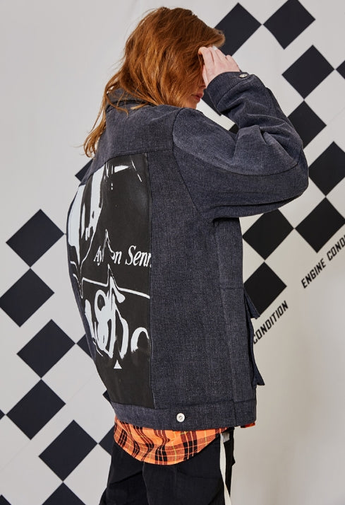 シディスコンマ(SHETHISCOMMA) F1 TRUCKER JACKET