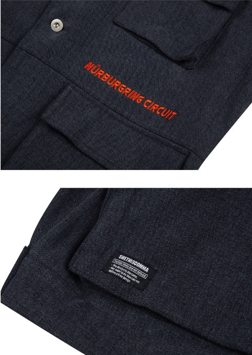シディスコンマ(SHETHISCOMMA) F1 TRUCKER JACKET