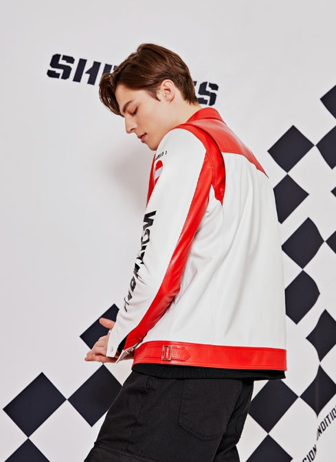 シディスコンマ(SHETHISCOMMA) FORMULA1 LEATHER JAKCET