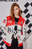 シディスコンマ(SHETHISCOMMA) FORMULA1 LEATHER JAKCET