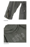 オクトーバーサード(Oct.3) OCT.3 Long Hood Rain Coat (Khaki)