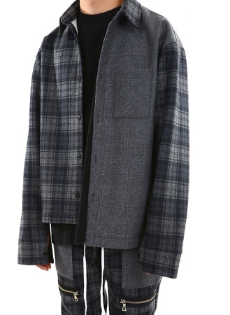 ランベルシオ(LANG VERSIO)92 Unbalance Shirt 'Jacket'