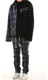 ランベルシオ(LANG VERSIO) 93 Unbalance Zipper Shirt 'Jacket'