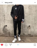 ランベルシオ(LANG VERSIO) 147 Line Club Blazer (BLACK/WHITE)