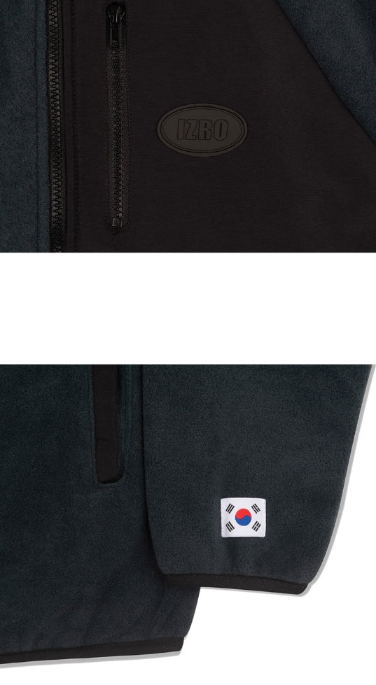 イズロ(IZRO) IZRO FLEECE ZIPUP - GREEN