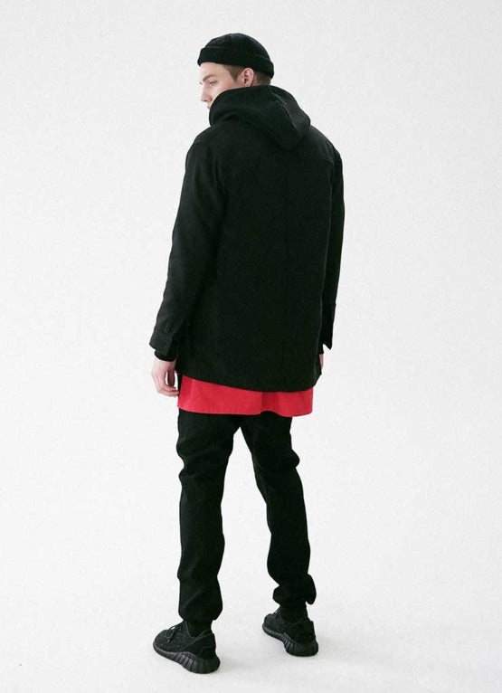 メスノウン(MASSNOUN) OBSERVER SINGLE WOOL COAT MFVCT002-BK